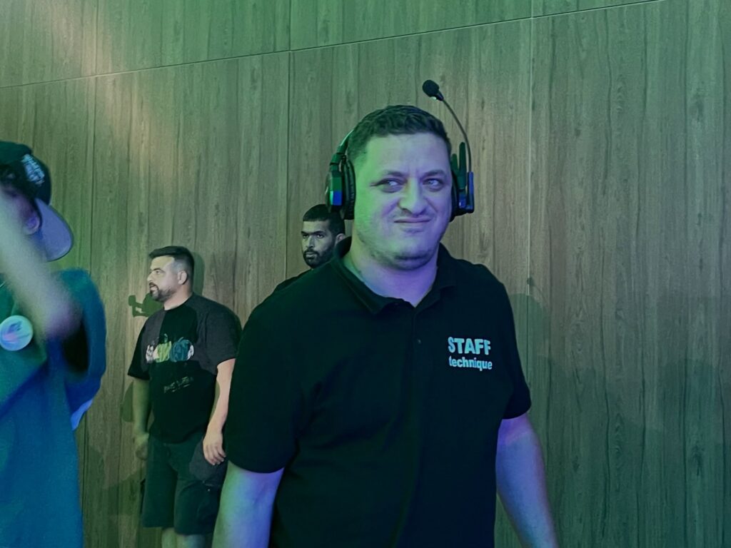 Équipe technique NAVSI pendant le gala
